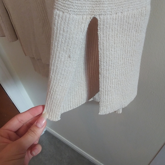 Free People Criss-Cross Front Knit Tunic Sweater - Picture 6 of 10